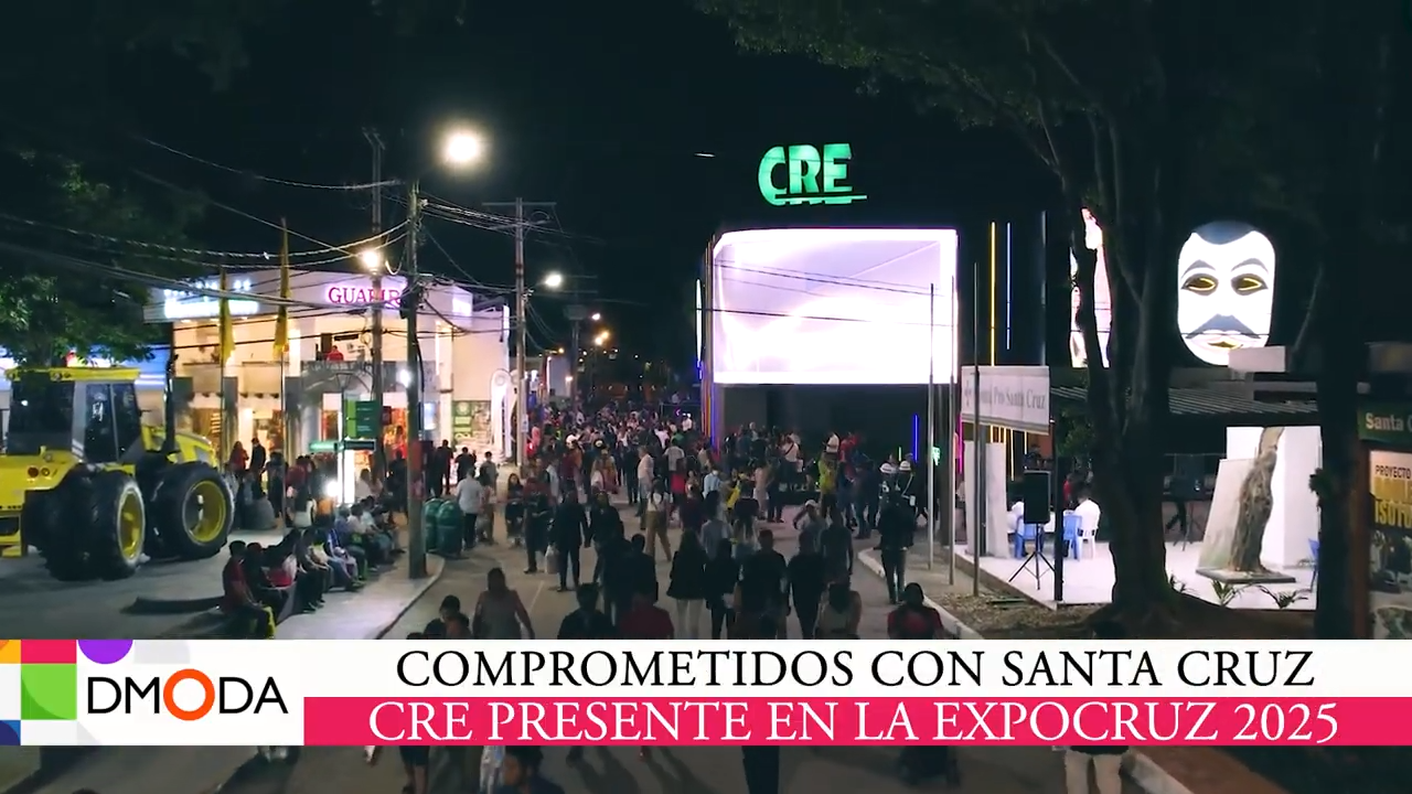 CRE EN EXPOCRUZ 2025 ENERGÍA DESARROLLO Y CULTURA PARA SANTA CRUZ